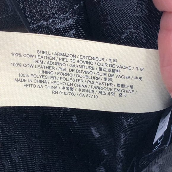 Kate Spade Black Rianne Pratt St. Leather Suede Shoulder Bag - Picture 8 of 9